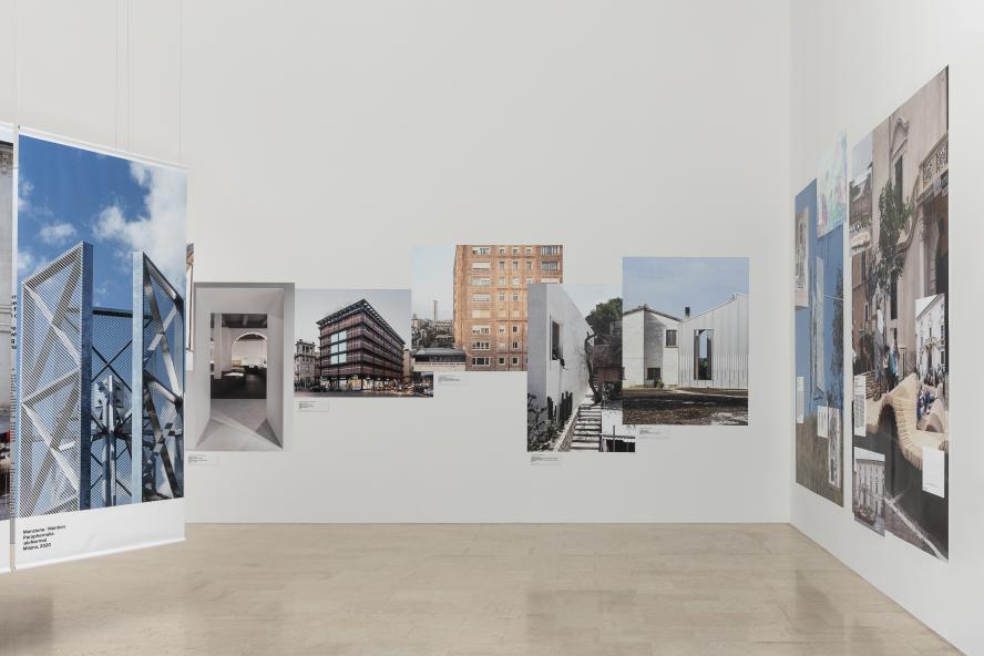 I progetti dei vincitori e dei finalisti del Premio italiano di Architettura sono riuniti in una mostra in Triennale Milano che resterà aperta dal 14 luglio al 24 settembre 2023.