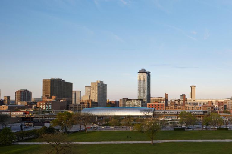 CTA Cermak-McCormick Place Station by Ross Barney Architects