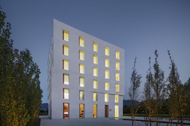 Building 2226, Lustenau, Austria by Dietmar Eberle