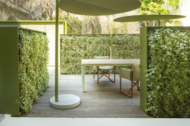 Parete vegetale verticale, Paola Lenti