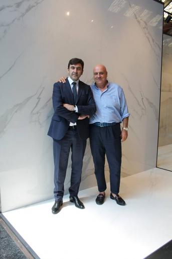 Graziano Verdi, C.E.O. Italcer e Alberto Forchielli, Partner Fondatore Mandarin Capital Partners
