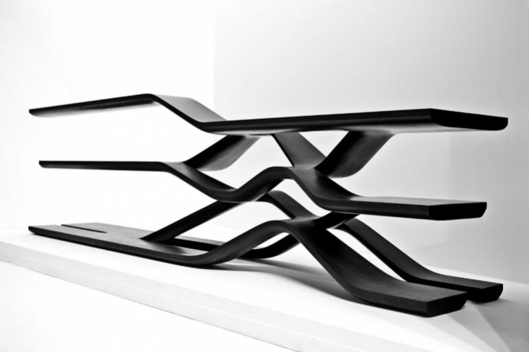 Zaha Hadid, scaffalature